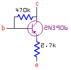 compensated Silicon transistor for Q1 of Tonebender